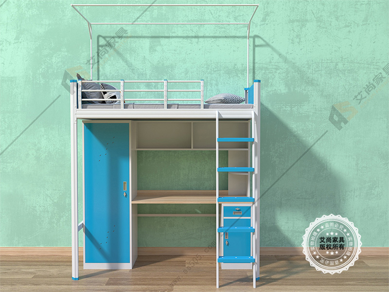 側(cè)梯-公寓單人床