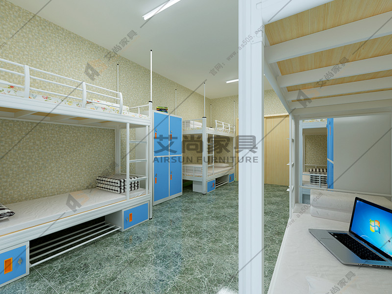 學(xué)生雙層上下鋪鐵架床