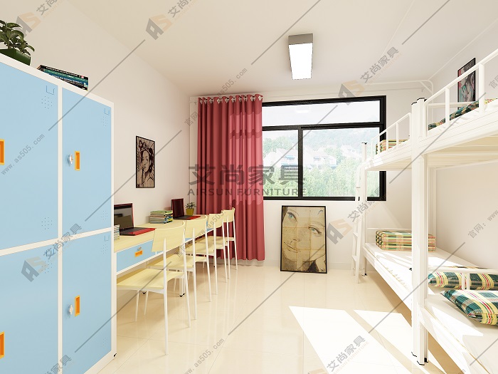 公寓學(xué)生床