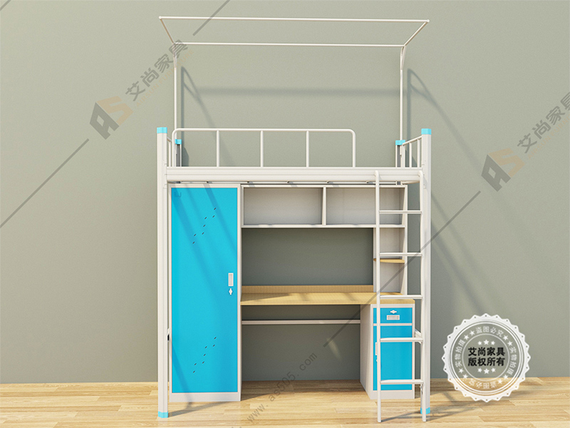 帶辦公桌員工公寓床