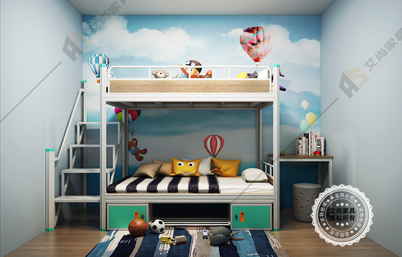 鋼鐵雙層鐵床宿舍家具會(huì)生銹嗎？艾尚家具教你如何防銹