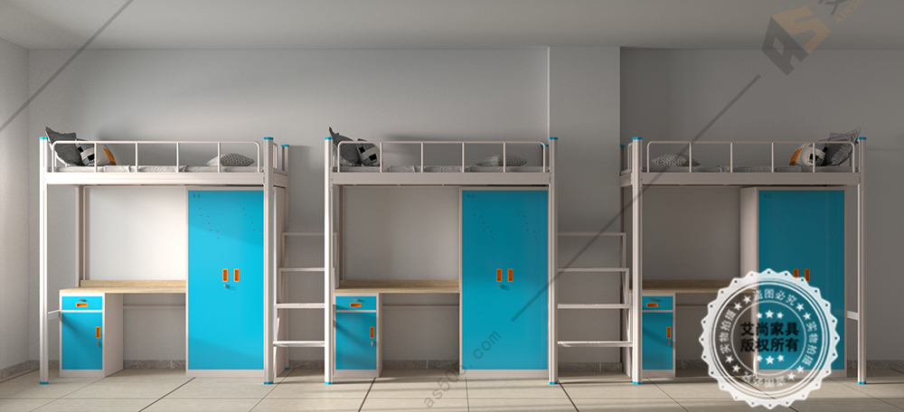 鋼制學(xué)生公寓床 鋼制學(xué)生公寓床
