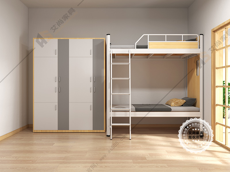 學(xué)生雙層鐵架床