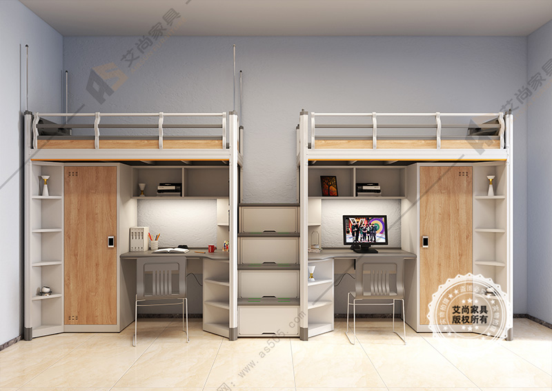 學(xué)生連體公寓床 學(xué)生連體公寓床